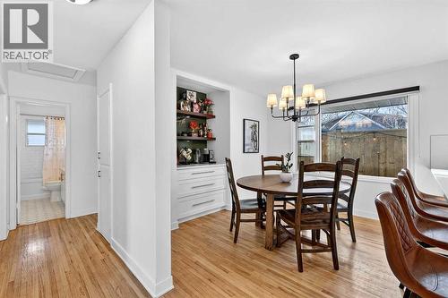dining room - 3231 25 Street Sw, Calgary, AB - Indoor Photo Showing Dining Room