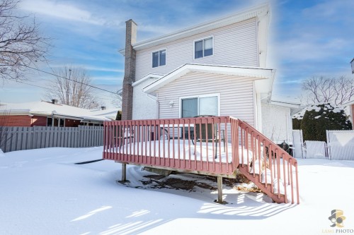 Face arrière - 144 Ch. De La Lorraine, Laval (Pont-Viau), QC - Outdoor With Deck Patio Veranda