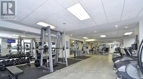 407 - 7167 Yonge Street, Markham, ON - Indoor Photo Showing Gym Room