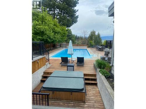 2535 Winnipeg Road, West Kelowna, BC - Outdoor With In Ground Pool With Deck Patio Veranda