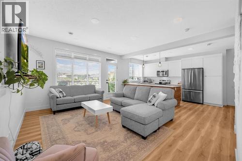 4397 Seton Drive Se, Calgary, AB - Indoor Photo Showing Living Room