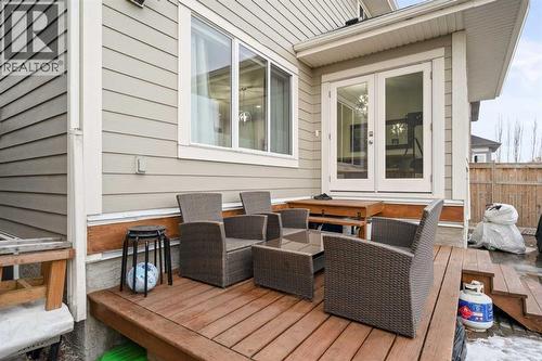 115 Mahogany Way Se, Calgary, AB - Outdoor With Deck Patio Veranda With Exterior