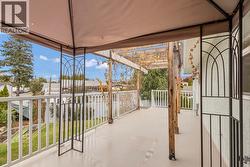 Deck with access from kitchen and primary bedroom - 