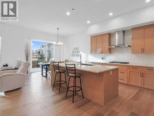 110 Sunstone Way, Balzac, AB - Indoor Photo Showing Kitchen