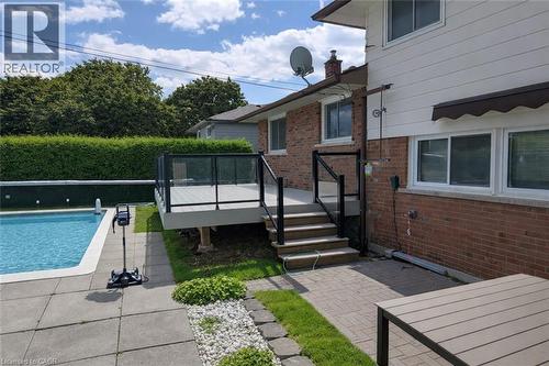 765 Wesley Street, Burlington, ON - Outdoor With In Ground Pool