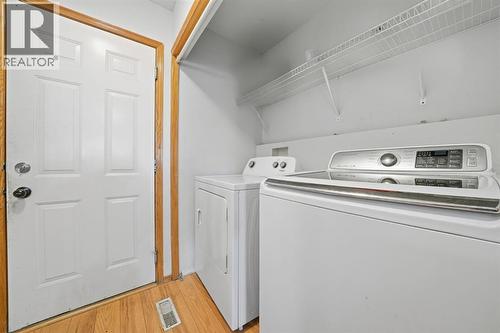 Laundry - 218 Tarawood Place Ne, Calgary, AB - Indoor Photo Showing Laundry Room