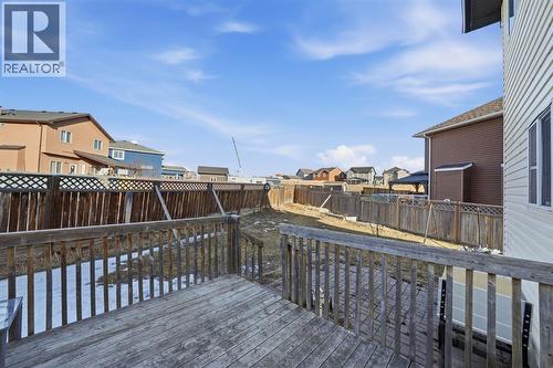 Deck - 218 Tarawood Place Ne, Calgary, AB - Outdoor With Exterior