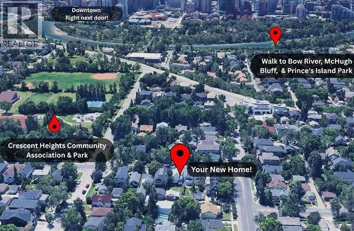 Summertime - 414 12 Avenue Nw, Calgary, AB -  With View