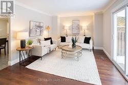 Family room with gas fireplace - 