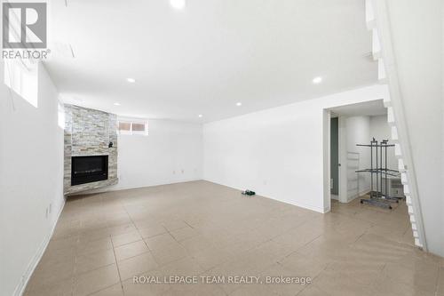 2171 Martha Avenue, Ottawa, ON - Indoor Photo Showing Other Room With Fireplace