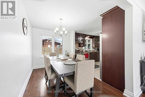2171 Martha Avenue, Ottawa, ON - Indoor Photo Showing Dining Room
