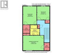 Upper level floor plan - 