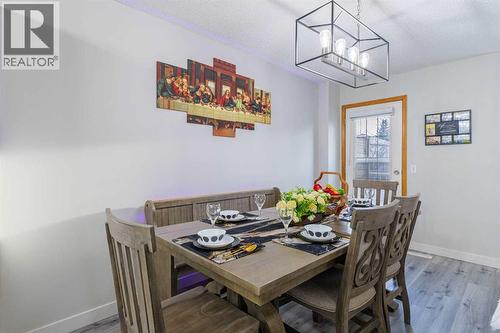 13 Mt. Aberdeen Manor Se, Calgary, AB - Indoor Photo Showing Dining Room