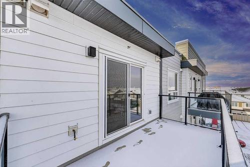 1410, 33 Carringham Gate Nw, Calgary, AB - Outdoor With Balcony With Exterior