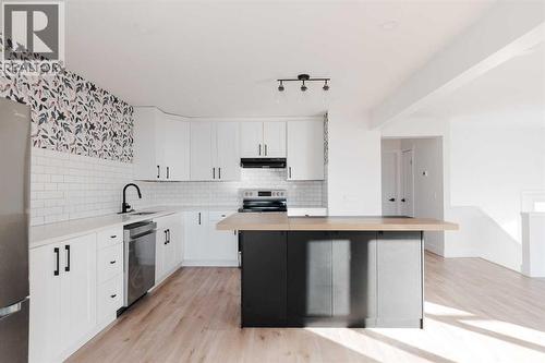 113 Bird Crescent, Fort Mcmurray, AB - Indoor Photo Showing Kitchen With Upgraded Kitchen