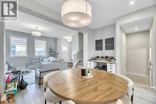121 Dawson Circle, Chestermere, AB - Indoor Photo Showing Dining Room