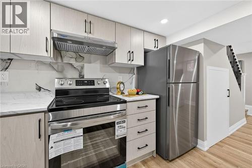 150 Brucedale Avenue E, Hamilton, ON - Indoor Photo Showing Kitchen With Stainless Steel Kitchen