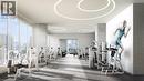 100 Dalhousie Street Unit# 4710, Toronto, ON  - Indoor Photo Showing Gym Room 