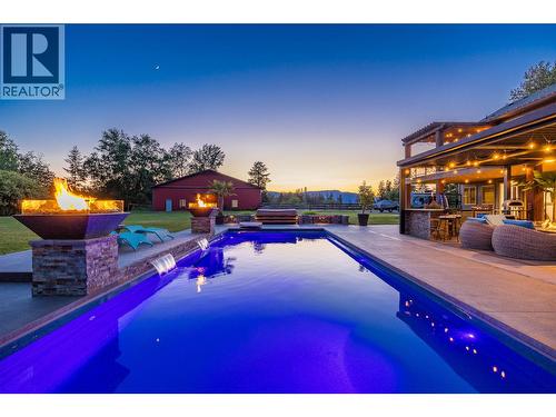 4284 Jaud Road, Kelowna, BC - Outdoor With In Ground Pool