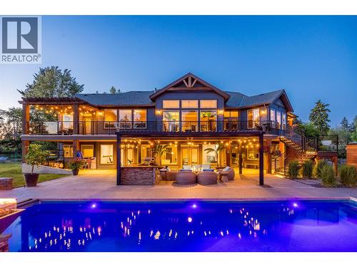 4284 Jaud Road, Kelowna, BC - Outdoor With In Ground Pool With Deck Patio Veranda