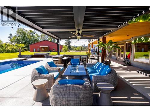 4284 Jaud Road, Kelowna, BC - Outdoor With In Ground Pool With Deck Patio Veranda With Exterior