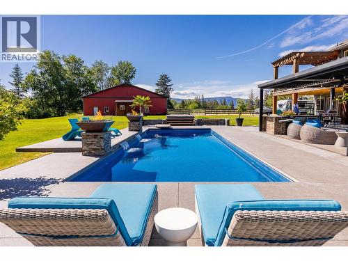 4284 Jaud Road, Kelowna, BC - Outdoor With In Ground Pool