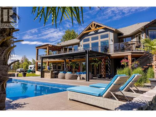 4284 Jaud Road, Kelowna, BC - Outdoor With In Ground Pool