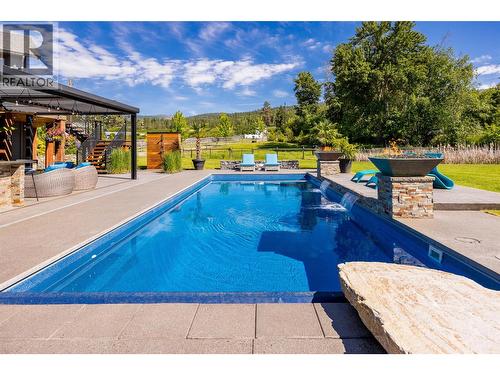 4284 Jaud Road, Kelowna, BC - Outdoor With In Ground Pool