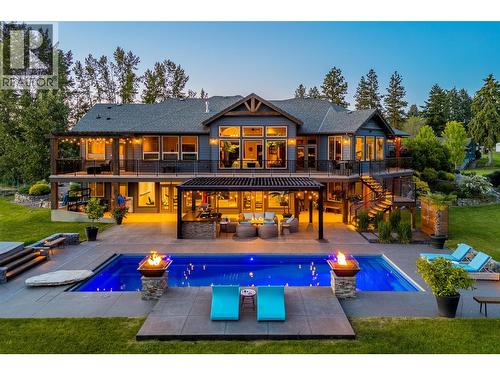 4284 Jaud Road, Kelowna, BC - Outdoor With In Ground Pool With Deck Patio Veranda