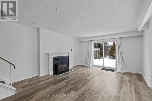 19 - 55 Arbour Glen Crescent, London East (East A), ON - Indoor Photo Showing Living Room With Fireplace