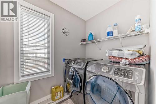 57 Cornerstone Manor N, Calgary, AB - Indoor Photo Showing Laundry Room