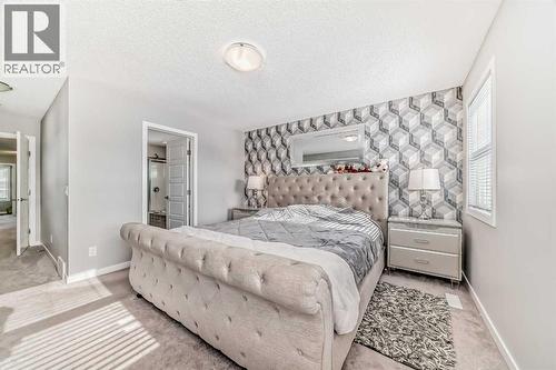 57 Cornerstone Manor N, Calgary, AB - Indoor Photo Showing Bedroom