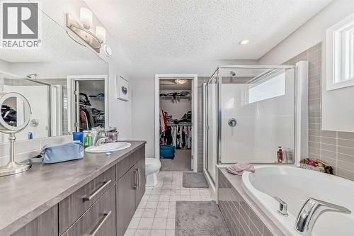 57 Cornerstone Manor N, Calgary, AB - Indoor Photo Showing Bathroom