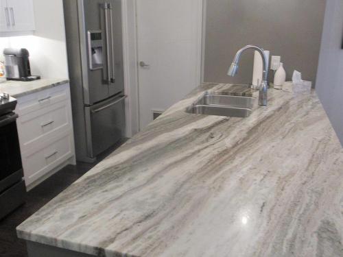 103 1230 Dawson Road, Thunder Bay, ON - Indoor Photo Showing Kitchen With Double Sink