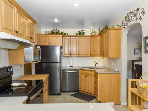 281 Caribou Crescent, Thunder Bay, ON - Indoor Photo Showing Kitchen With Double Sink