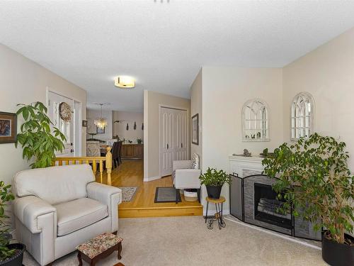 281 Caribou Crescent, Thunder Bay, ON - Indoor Photo Showing Living Room With Fireplace