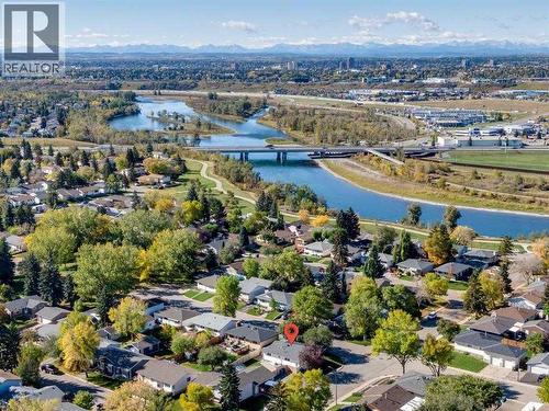 203 Lynnover Place Se, Calgary, AB - Outdoor With Body Of Water With View