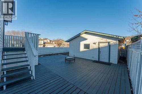 134 Erin Meadow Crescent Se, Calgary, AB - Outdoor With Deck Patio Veranda