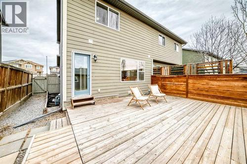 822 Panatella Boulevard Nw, Calgary, AB - Outdoor With Deck Patio Veranda With Exterior