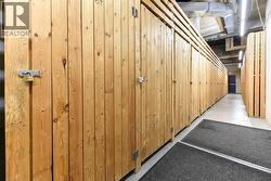 Generous, private storage lockers - 