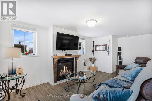 1780 Bay Road, Champlain, ON - Indoor Photo Showing Living Room With Fireplace
