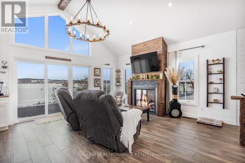 1780 Bay Road, Champlain, ON - Indoor With Fireplace