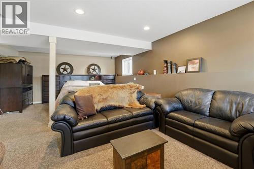 57 Garden Road, Lacombe, AB - Indoor Photo Showing Living Room