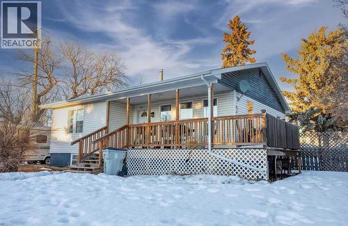 Front - 502 5 Avenue, Wainwright, AB - Outdoor With Deck Patio Veranda
