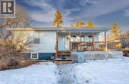Front - 502 5 Avenue, Wainwright, AB - Outdoor With Deck Patio Veranda