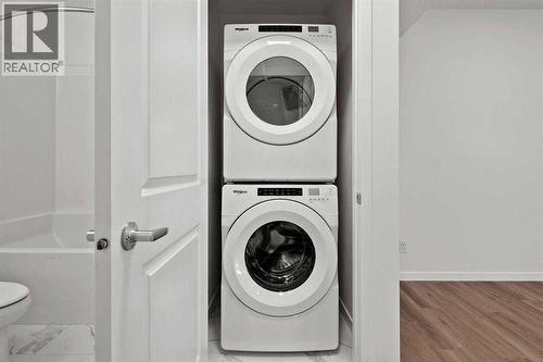 640 Masters Road Se, Calgary, AB - Indoor Photo Showing Laundry Room