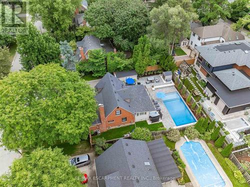 1390 Halifax Place, Burlington, ON - Outdoor With In Ground Pool With Deck Patio Veranda