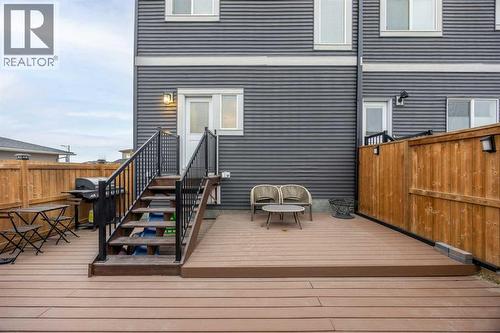 1027 Lanark Boulevard Se, Airdrie, AB - Outdoor With Deck Patio Veranda With Exterior