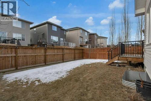 Fenced backyard - 137 Willow Park N, Cochrane, AB - Outdoor