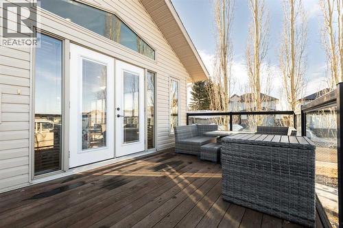 6371 Cedar Way, Innisfail, AB - Outdoor With Deck Patio Veranda With Exterior